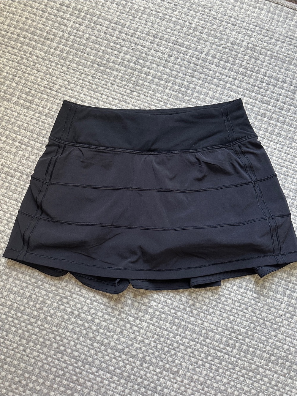 lululemon athletica Black Active Skort with Built-In Shorts
